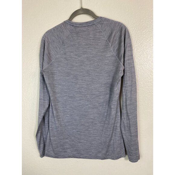 Smartwool Merino 150 Wool Womens Long Sleeve Shirt Gray Top Size Medium Outdoor - Picture 13 of 13